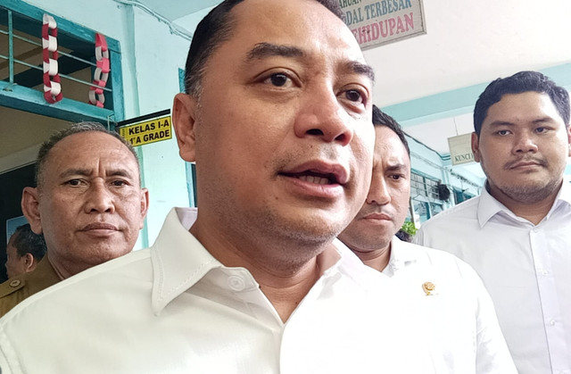 Wali kota Surabaya Eri Cahyadi. Foto: Masruroh/Basra