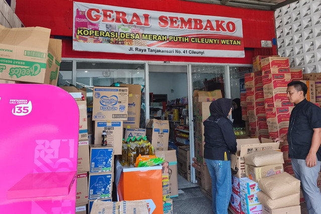 Koperasi Desa Merah Putih Cileunyi Wetan, Kabupaten Bandung, Senin (24/11/2025). Foto: Linda Lestari/kumparan