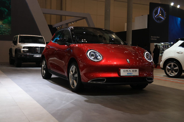 GWM Ora 03 di GJAW 2025. Foto: Syahrul Ghiffari/kumparan