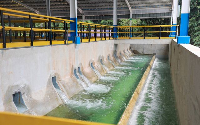 IPA Pesanggrahan mampu alirkan air bersih ke 45.000 sambungan rumah. Foto: dok. Pemprov DKI Jakarta