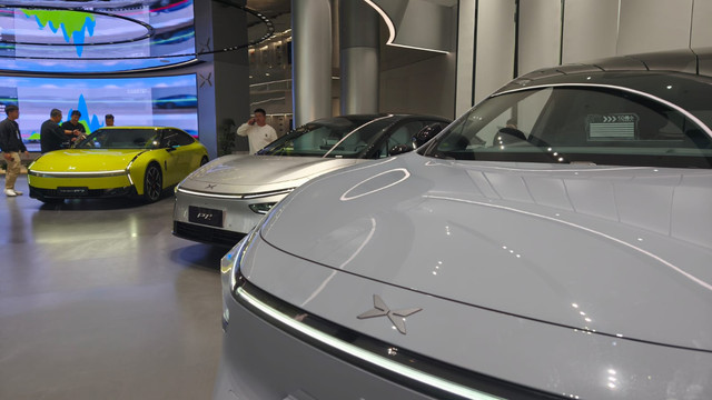 Headquarter dan pabrik XPeng di Guangzhou, China. Foto: Sena Pratama/kumparan