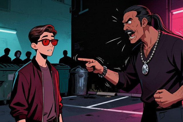 Si Jarwo ancam akan sebarkan bukti perselingkuhan antara Fitrah dan Syakira. (Ilustrasi)