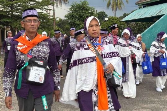 Jamaah haji Lampung tahun 2025 | Foto : Dok. Humas Kemenag Lampung