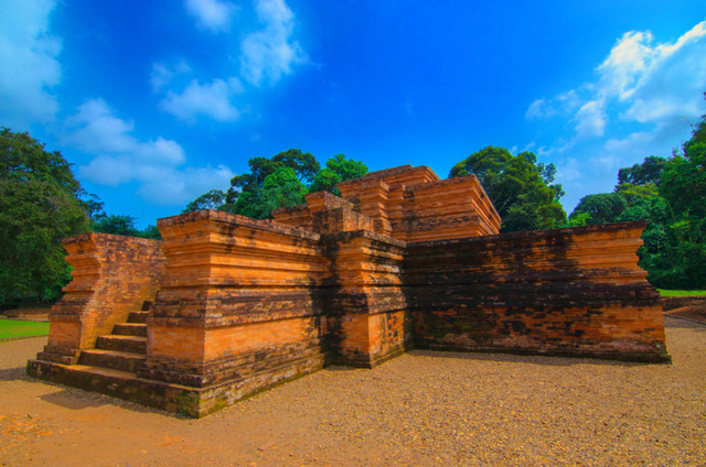  Pemandangan Candi Muaro Jambi, candi terluas di Asia Tenggara Foto: Shutter Stock