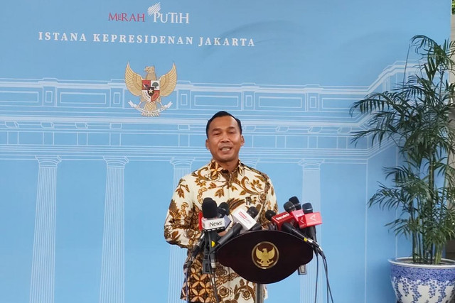 Mendukbangga/BKKBN Wihaji di Istana Negara, Jakarta, pada Selasa (25/11/2025). Foto: Luthfi Humam/kumparan