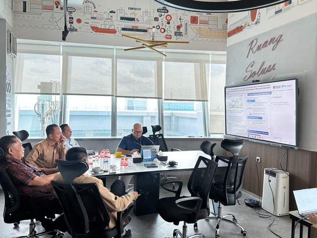 Wakil Gubernur Kalimantan Barat, Krisantus Kurniawan saat mendatangi Kantor Pusat PT. Pelindo Indonesia. Foto: Dok. Istimewa