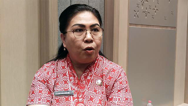Kepala Dinas Penanaman Modal dan PTSP Sulawesi Utara, Hermina Syaloom Korompis.