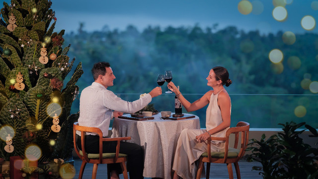 Menikmati liburan akhir tahun di Padma Resort Ubud. Foto: dok. Padma 