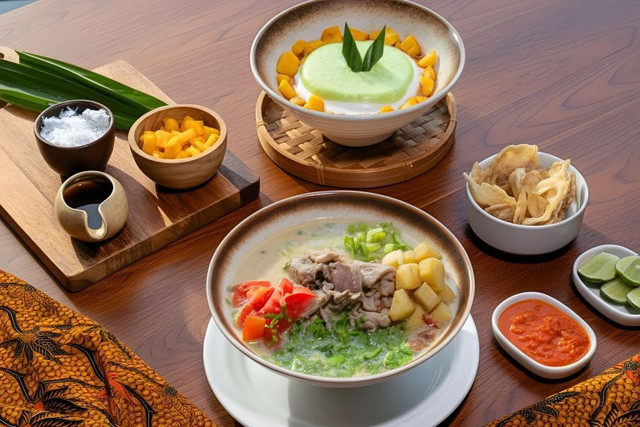 Lezatnya Soto Betawi dan Bubur Sumsum Kreasi Chef Hotel Berbintang di Surabaya