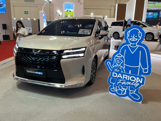 Wuling darion PHEV di GJAW 2025. Foto: Syahrul Ghiffari/kumparan