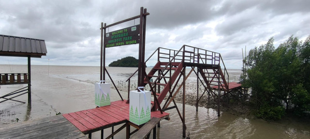 Lokasi objek wisata Mempawah Mangrove Park (MPP). Foto: Dok. Istimewa