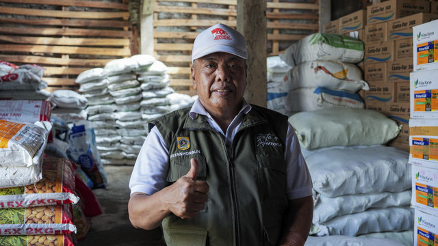 Ketua Balai Penyuluhan Pertanian (BPP) Wilayah XII Kecamatan Jonggol-Sukamakmur, Bogor, Jajang, Selasa (26/11/2025). Foto: Dok. Istimewa