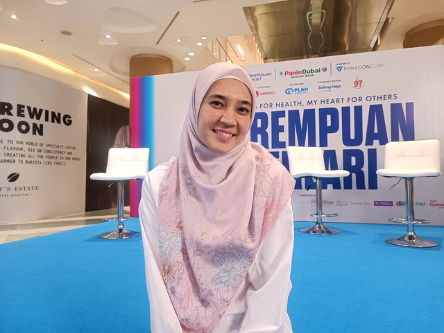 Dhini Aminarti menginisiasi gerakan Perempuan Berlari. Foto: Istimewa