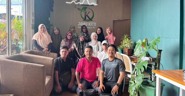 TDA Bengkulu Sambangi Jamu Kito, Pererat Silaturahmi dan Upgrade Skill Bisnis