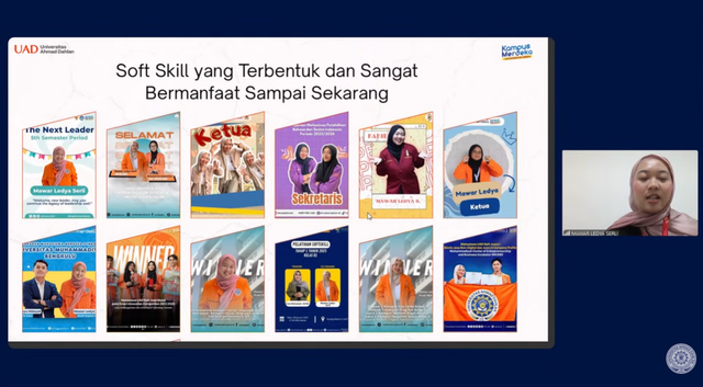 Talkshow Softskill Series 3 oleh BIMAWA Universitas Ahmad Dahlan (UAD) (Foto. Bimawa)
