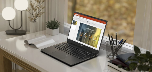 Ilustrasi laptop dengan RAM besar. Foto: Acer