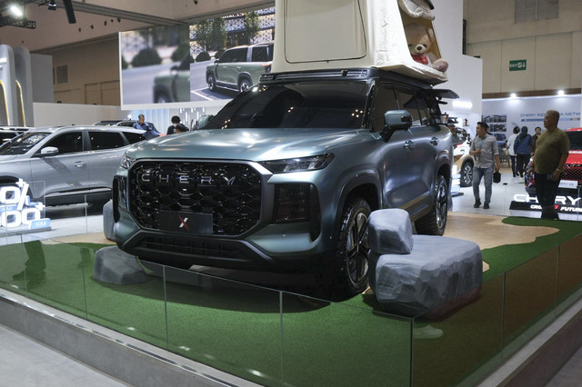 Chery X atau Chery T1TP di GJAW 2025. Foto: Syahrul Ghiffari/kumparan