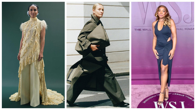 Tiga perempuan pemimpin redaksi media fesyen dunia: Chioma Nnadi, Penny Martin, dan Lindsay Peoples.