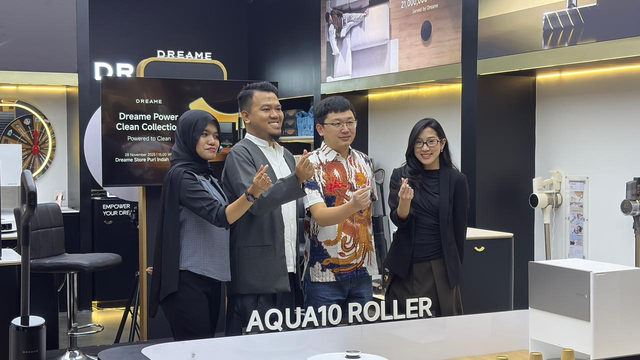 Dreame luncurkan rangkaian produk baru pembersih rumah berteknologi canggih. Foto: kumparan/Habib Allbi Ferdian