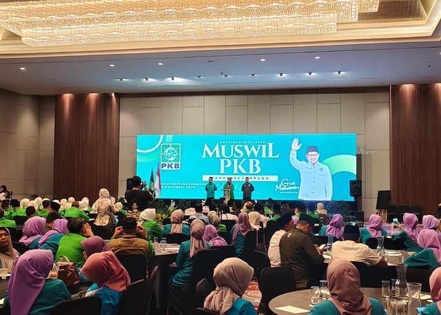 Pembukaan Musyawarah Wilayah Dewan Pimpinan Wilayah (DPW) Partai Kebangkitan Bangsa (PKB) Lampung | Foto : Eka Febriani / Lampung Geh