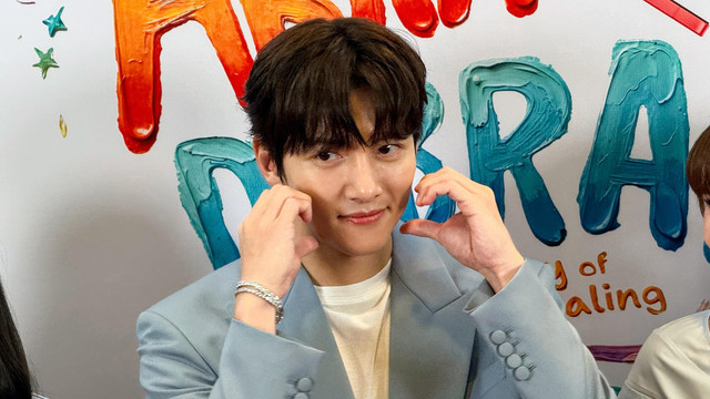 Aktris Korea Selatan Ji Chang-wook. Foto: Kevin S. Kurnianto/kumparan