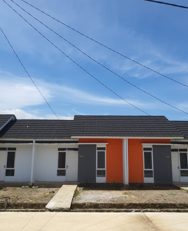 Rumah subsidi Perumnas Samesta Pasadana dalam proses pembangunan tahun 2023 (Foto: Dok. Pribadi)