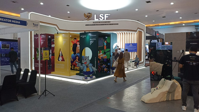 Booth LSF di JAFF Market 2025. (Dokumen Pribadi)