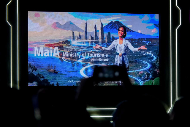 MaiA (Meticulous Artificial Intelligence of Indonesia). Foto: Dok. Kemenpar