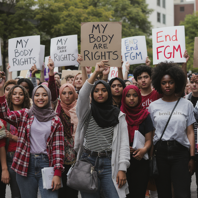 Sumber: Freepik (Generasi muda yang menolak Khitan Perempuan)