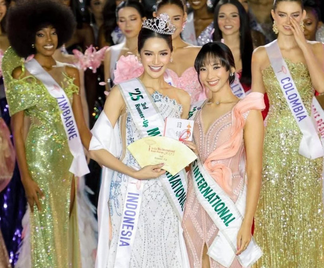 Profil Melliza Xaviera Runner Up Miss International 2025. Foto: Instagram @officialputeriindonesia