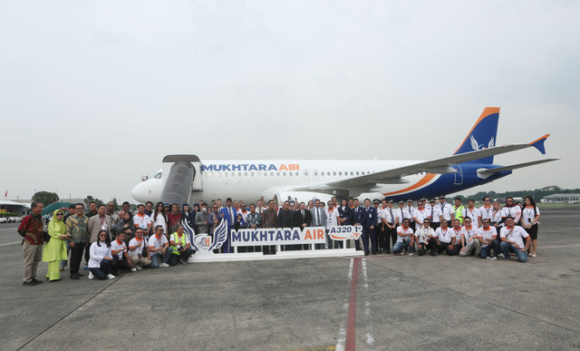 Maskapai Mukhtara Air resmi hadir di Indonesia. Foto: Dok. Istimewa
