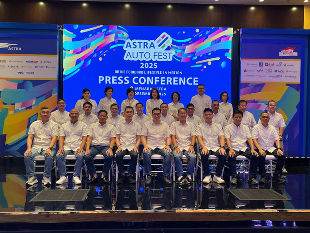 Konferensi pers Astra Auto Fest 2025 di Menara Astra, Jakarta, Senin (1/12/2025). Foto: Syahrul Ghiffari/kumparan