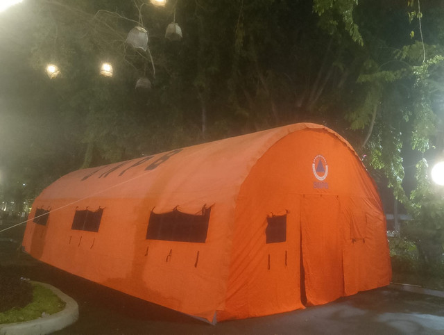 Posko peduli di Balai Kota Surabaya. Foto: Diskominfo Surabaya 