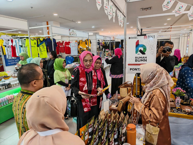 Produk UMKM asal Kalimantan Barat hadir di Expo Indonesia’s Cultural Week 2025. Foto: Dok. Istimewa