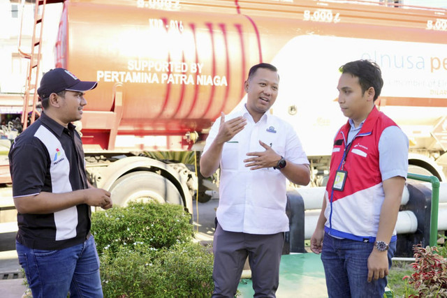 Anggota Badan Pengatur Hilir Minyak dan Gas Bumi (BPH Migas) Fathul Nugroho saat melakukan kunjungan ke Banda Aceh, Senin (1/12/2025). Foto: dok. BPH Migas