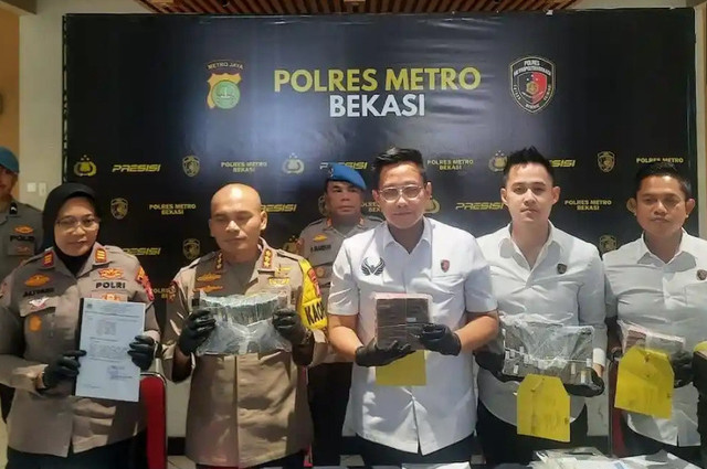 Polres Metro Bekasi menetapkan dua pengurus inti National Paralympic Committee of Indonesia (NPCI) Kabupaten Bekasi sebagai tersangka kasus korupsi dana hibah Rp 7,1 miliar. Foto: Istimewa