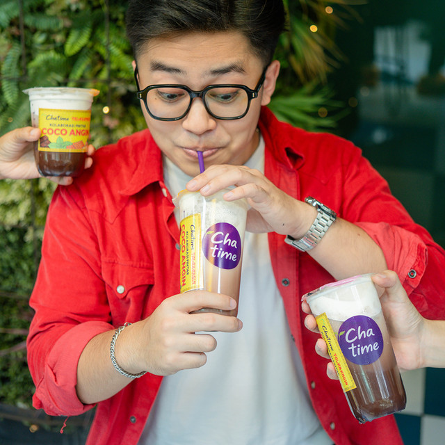 Chatime berkolaborasi dengan Tolak Angin untuk hadirkan menu Coco Angin. Foto: Dok. Chatime