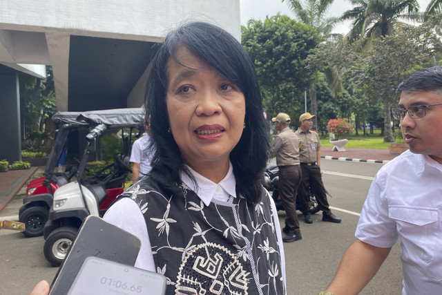 Wakil Menteri Pekerjaan Umum, Diana Kusumastuti, di Kompleks DPR RI, Jakarta, Selasa (2/12/202). Foto: Muhammad Fhandra Hardiyon/kumparan