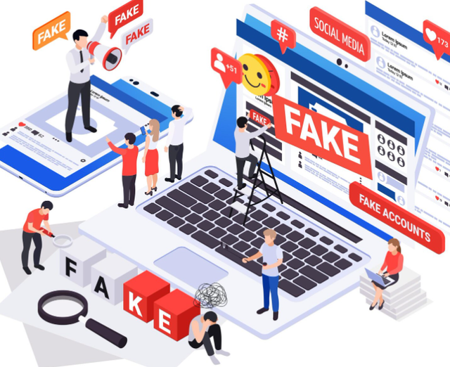 Ilustrasi narasi palsu. Sumber: dibuat oleh macrovector di freepik.com