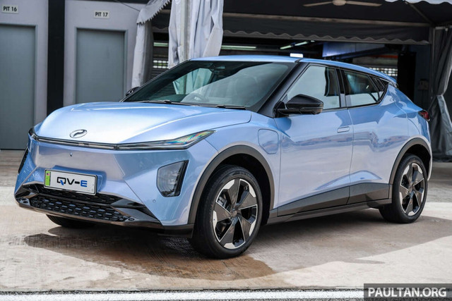 Perodua QV-E menjadi mobil listrik pertama hasil riset dan pengembangan mobil nasional Malaysia. Foto: Dok. Paultan