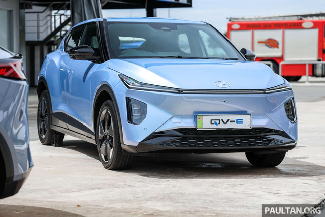 Perodua QV-E menjadi mobil listrik pertama hasil riset dan pengembangan mobil nasional Malaysia. Foto: Dok. Paultan