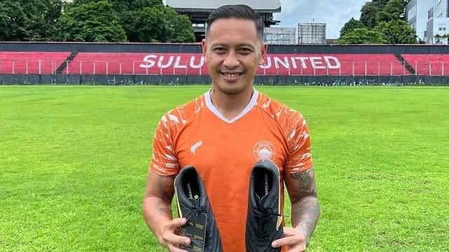 Dirga Lasut, eks Pemain Timnas U-23.