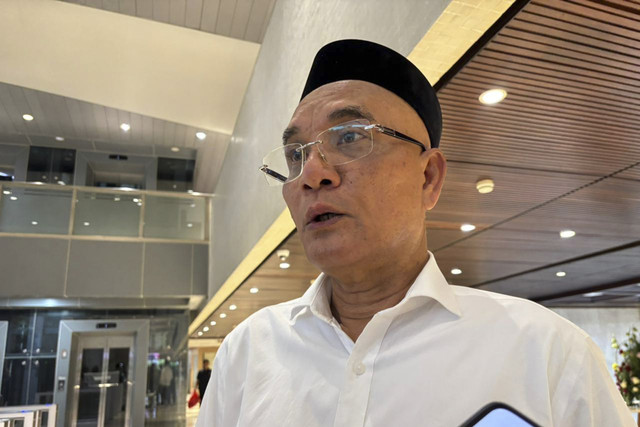 Ketua Komisi VIII DPR, Marwan Dasopang di Gedung DPR RI, Senayan, Jakarta, Rabu (3/12/2025). Foto: Abid Raihan/kumparan