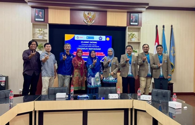 FISIP Unismuh Makassar Belajar Tata Kelola CoE dan Laboratorium ke FISIP UMM