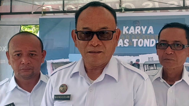 Kepala Kanwil Ditjen PAS Sulawesi Utara, Tonny Nainggolan.