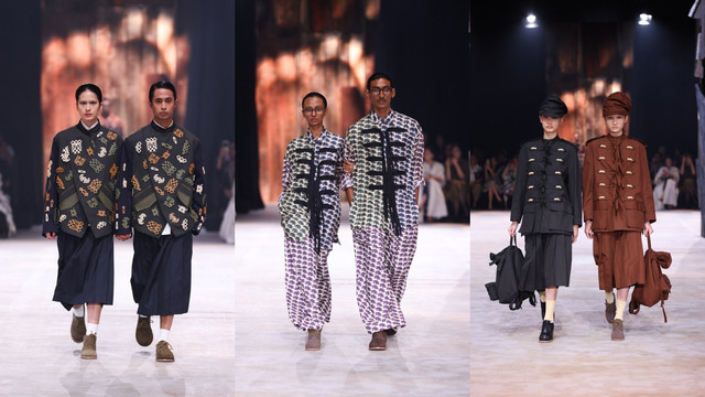 Permainan Motif yang Harmonis di Koleksi Spring Summer 2026 Studio 133 Biyan. Foto: Studio 133 Biyan