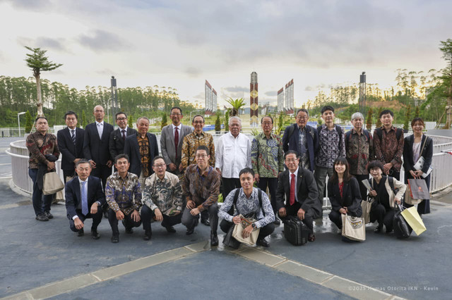 Otorita IKN menerima kunjungan Japan International Association for the Industry of Urban Development, Building, and Housing (JUBH). Foto: Dok. Humas Otorita IKN