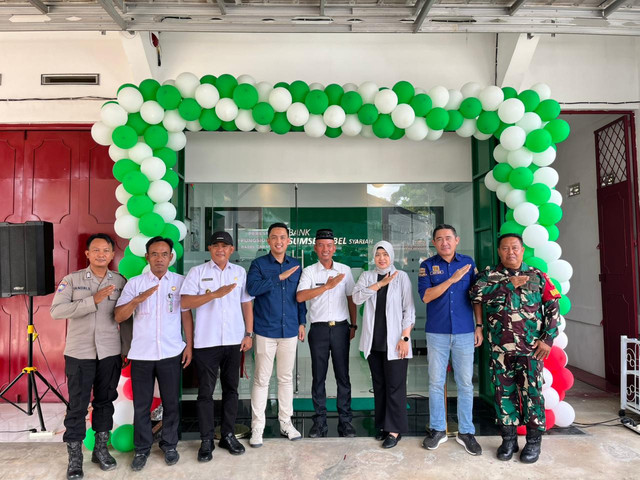 Bank Sumsel Babel buka layanan perbankan syariah di Tugumulyo, OKI Sumsel/Ist. 