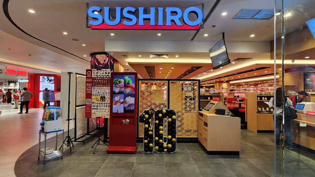 Suasana di outlet terbaru SUSHIRO, Grand Indonesia Jakarta. Foto: Azalia Amadea/Kumparan