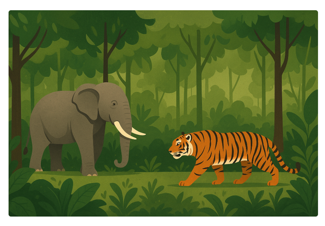 Tesso Nilo: persimpangan sunyi antara harapan dan kehilangan. (Sumber: ChatGPT).